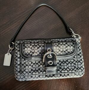 Coach Y2K Soho Signature Wristlet